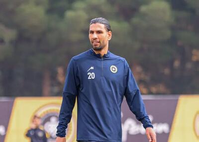 مهاجم سپاهان آماده بازی با آلومینیوم