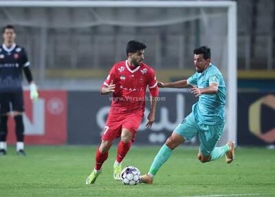 پاس سی متری مملی برای گل برتری پرسپولیس