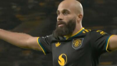 گل دوم منچستریونایتد به ولورهمپتون (امبئومو)