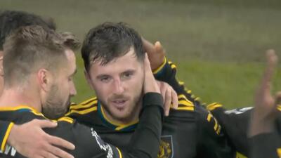 گل سوم منچستریونایتد به ولورهمپتون (مونت)