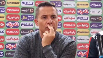 توضیحات اوسمار درباره روند بازی مقابل پیکان