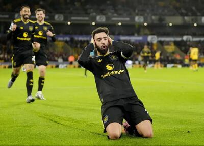 ولوز ۱-۴ یونایتد: آموریم در یک امتیازی تاپ فور