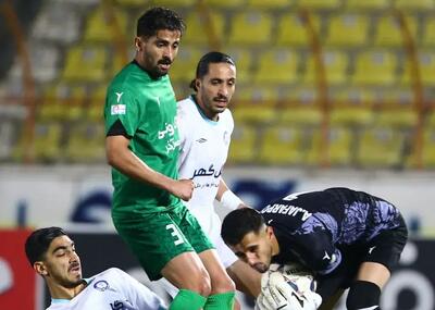 شمس‌آذر 1 - گل‌گهر 1: برد در یک دقیقه از دست رفت!