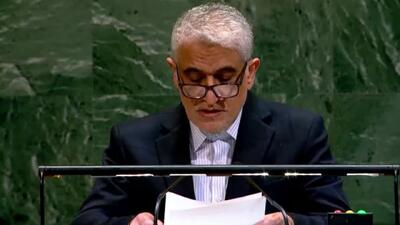 سفیر ایران: جهان باید قاطعانه برای پایان نسل‌کشی اسرائیل و کرامت قربانیان اقدام کند