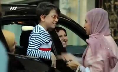 چهره علی ثروتیانِ سریال آنام در ۱۷سالگی در کنار حامد بهداد