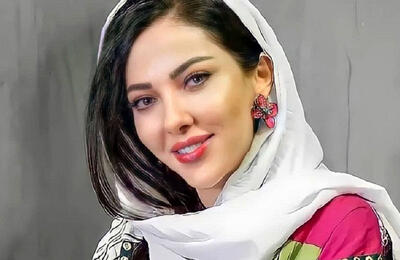 پوشش لیلا اوتادی پشت صحنه سریال گاندو