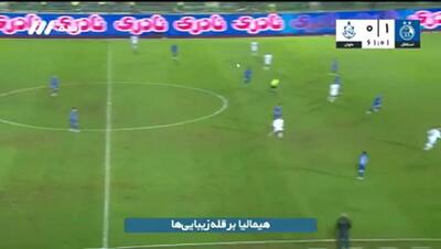 خلاصه بازی استقلال 1 - ملوان 1