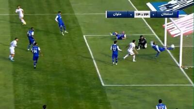 کارشناسی داوری  استقلال مقابل ملوان / خطا روی حردانی پنالتی بود؟