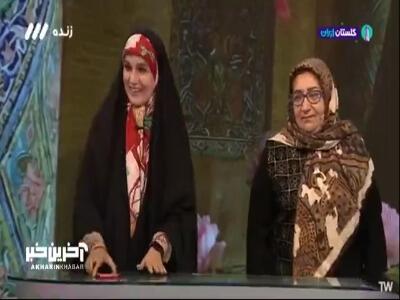  تشکر مجری روی آنتن زنده شبکه سه از مادرش