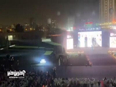 بخش‌هایی از مراسم افتتاحیه بازی‌های پاراآسیایی جوانان دبی