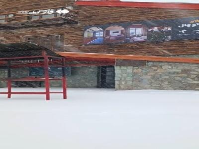 بارش ۱۰ سانتی‌متری برف در توچال