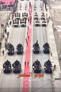 رژه حشد الشعبی به مناسبت روز پیروزی بر داعش