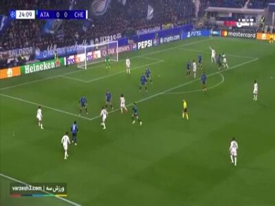 گل اول چلسی به آتالانتا توسط پدرو