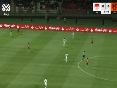 اخراج اسد بیگی مقابل مس رفسنجان