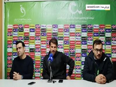 حدادی‌فر: بازیکنانم جانانه جنگیدند