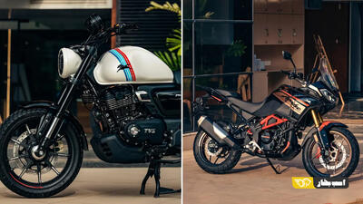 معرفی رسمی TVS Ronin Agonda و نسخه 20 سالگی Apache RTX