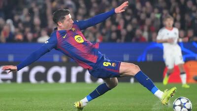 ادامه طلسم گلزنی لواندوفسکی در اروپا؛ ۸ ماه از آخرین گل ستاره بارسلونا در لیگ قهرمانان گذشت