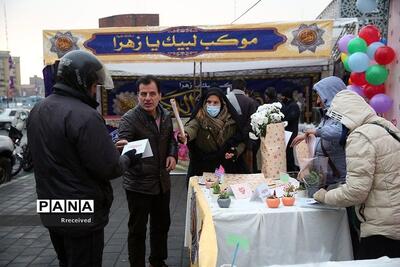 طرح بحث‌برانگیز دیوارنگاره میدان ولیعصر برای روز مادر