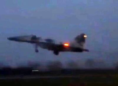 درگیری جنگنده میگ ۲۹ اوکراینی با موشک‌های کروز روسیه