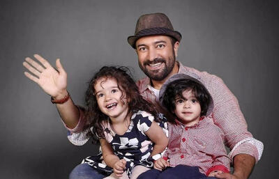  دیدار صمیمی مجید صالحی و مجری برنامه کودک