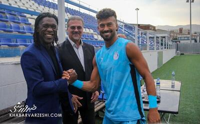 یک استقلالی در وسط زمین دیدار اینتر و لیورپول رؤیت شد!