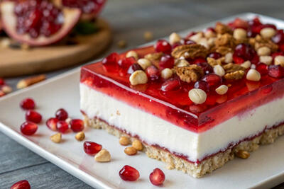  آموزش روکر انار؛ خوش‌رنگ‌ترین دسر یلدایی امسال!