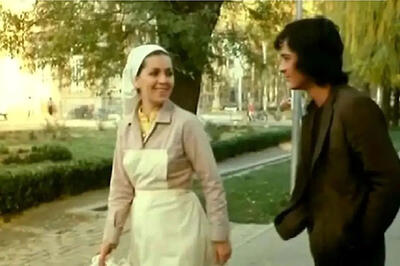  «فروزان، سعید کنگرانی و علی نصیریان» در پشت صحنه فیلم دایره مینا