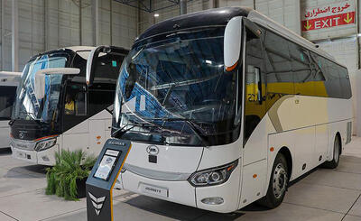  مشخصات اتوبوس شهری و بین شهری گروه بهمن در نمایشگاه حمل‌ونقل تهران