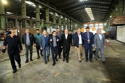  استاندار قزوین از شرکت تونل‌ساز ماشین بازدید کرد 