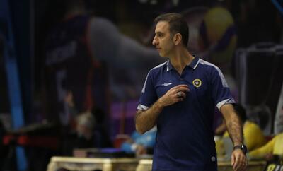  سرمربی والیبال سپاهان: در تمامی فاکتور‌ها از تیم طبیعت بهتر بودیم