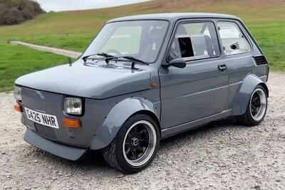  فیات ۱۲۶ با پیشرانه موتورسیکلت بی‌ام‌و