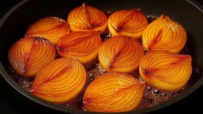  دیگه پیاز را خورد نکنید / طرز تهیه پیاز سوخاری رستورانی