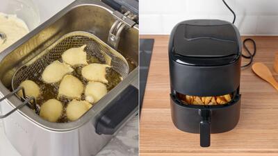  مقایسه سرخ کن های سنتی با سرخ کن بدون روغن (Air Fryer)