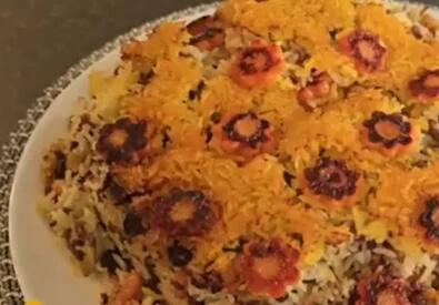  «طرز تهیه قابلی پلو خوش رنگ و لذیذ با گوشت چرخ کرده»