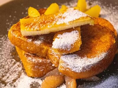  طرز تهیه فرنچ تست موز برای صبحانه و میان وعده !