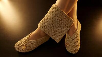  دمپایی رو فرشی بباف؛ نرم و شیک تو نیم ساعت!