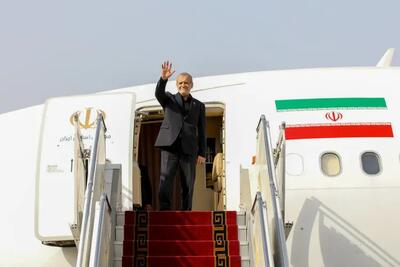 پزشکیان وارد آستانه پایتخت قزاقستان شد