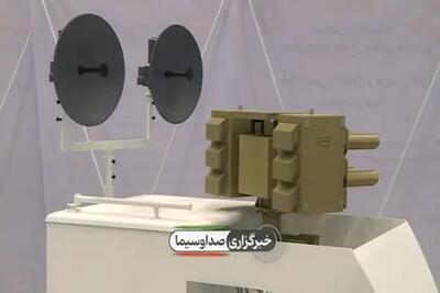 رونمایی از سامانه جنگالی صیاد ۴ وزارت دفاع