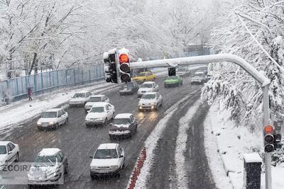 بارش 10 سانت برف در تهران؟