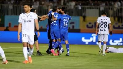 پوستر باشگاه استقلال برای بازی با ملوان