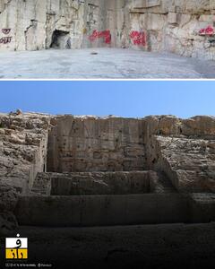 هشدار کارشناسان: ایوان تاریخی قدمگاه هخامنشی دوباره در معرض تخریب انسانی