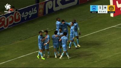 گل اول چادرملو به فجر سپاسی (سیروس صادقیان)