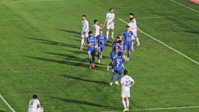 گل استقلال به ملوان از زاویه دوربین فوتبالی