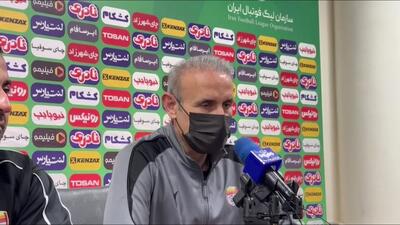 یحیی گل محمدی: بعد از اخراج بازی برای هر دو تیم سخت شد