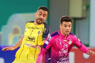 آلومینیوم ۰-۱ سپاهان/ بازگشت دوباره به صدر در اراک