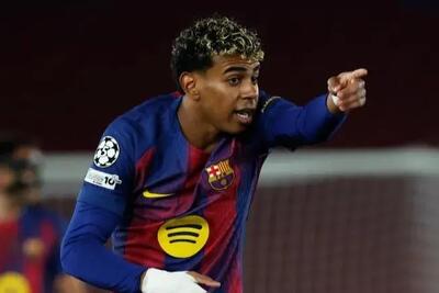 محروم شدن لامین یامال در لیگ قهرمانان اروپا