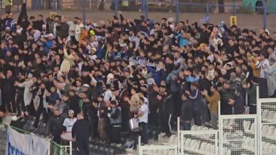 حمایت هواداران ملوان از تیمشان در آستانه بازی با استقلال