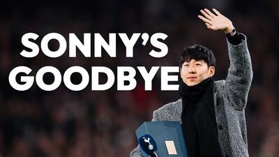 استقبال هواداران از سون هیونگ مین در بازی دیشب تاتنهام