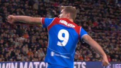 گل سوم اتلتیکو مادرید به آیندهوون (سورلوث)