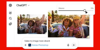 ویرایش رایگان تصویر با ابزارهای ادوبی در ChatGPT ممکن شد